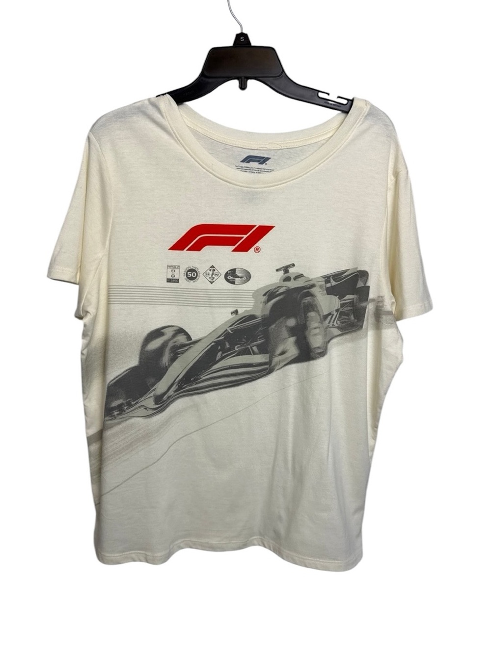 F1 Hybrid Apparel XL graphic tee cotton blend men's racing formula one